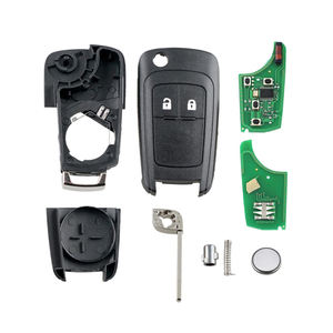 Llave Remota para Auto con Chip ID46 <span class=keywords><strong>de</strong></span> 433Mhz, Llave HU100 sin Cortar, para <span class=keywords><strong>Opel</strong></span> Vauxhall <span class=keywords><strong>Astra</strong></span> Insignia, Control Remoto Plegable <span class=keywords><strong>de</strong></span> 2 Botones con Batería Incluida - Product Image 4
