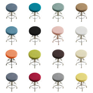 Vente chaude élastique siège chaise <span class=keywords><strong>housse</strong></span> ronde chaise couverture <span class=keywords><strong>tabouret</strong></span> <span class=keywords><strong>de</strong></span> <span class=keywords><strong>bar</strong></span> <span class=keywords><strong>extensible</strong></span> anti-poussière coussin couvre - Product Image 5