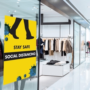 Chất lượng cao tường Sticker biểu đồ cafe đưa lên sao tường PVC Sticker tùy chỉnh ảnh Tường Decal cho quảng cáo - Product Image 3