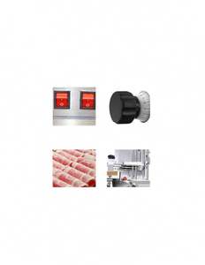Máquina Cortadora de Carne Congelada de Acero Inoxidable Totalmente Automática, Cortadora Comercial de Alta Producción para Queso y Patatas - Product Image 4