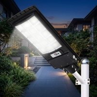 Lámpara Solar LED de 100W/200W/300W, Iluminación Solar para Exteriores, IP65, Impermeable, a Prueba de Polvo y con Protección Contra Rayos