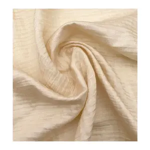 Fornecedores chineses 37% viscose 40% viscose 23% tecido de nylon dupla crepe gaze seersucker tecido para roupas