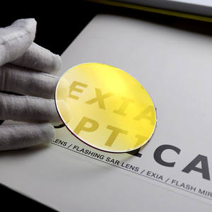 Exia a6 lentes de cor gradiente flash espelhado, ouro lentes de sol uv400 plano - Product Image 3