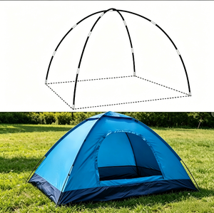 Carpa <span class=keywords><strong>de</strong></span> Camping Plegable JIA HANG Directo <span class=keywords><strong>de</strong></span> Fábrica con Estructura <span class=keywords><strong>de</strong></span> Soporte, Tubo Hueco <span class=keywords><strong>de</strong></span> Fibra <span class=keywords><strong>de</strong></span> Vidrio, Poste <span class=keywords><strong>de</strong></span> Fibra Pultruido Personalizado - Product Image 1
