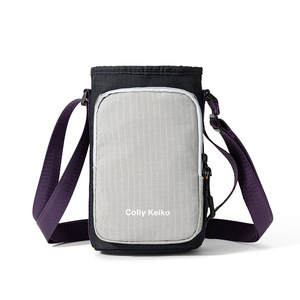 Bolsa Portabotellas Multicolor con Bolsillo para Teléfono, Ligera, Tipo Bandolera, para Hombres y Mujeres, Ideal para Senderismo - Product Image 1
