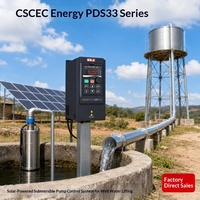 Contrôleur de pompe à eau photovoltaïque PDS33-4T015B Triphasé AC380V DC Double Alimentation 2.2-11kW Onduleur à contrôle vectoriel de courant