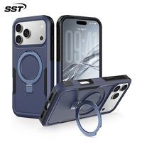 Coque de protection antichoc magnétique personnalisée de qualité supérieure, couleur unie, pour iPhone 17 18 Pro Max, vente en gros en vrac