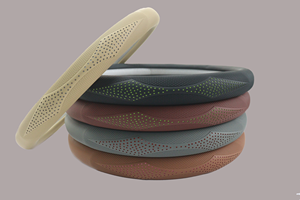 <span class=keywords><strong>Funda</strong></span> de Cuero PVC para <span class=keywords><strong>Volante</strong></span> de Coche, con Orificios de Ventilación, Transpirable, Protectora, Accesorios para el Interior del Coche - Product Image 5