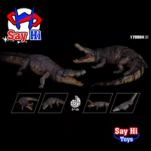 [SayHi] Figura <span class=keywords><strong>de</strong></span> Cocodrilo <span class=keywords><strong>de</strong></span> <span class=keywords><strong>Agua</strong></span> <span class=keywords><strong>Salada</strong></span> Ultraarticulada <span class=keywords><strong>de</strong></span> la Serie Zero Collection <span class=keywords><strong>de</strong></span> Nanmu Studio, Juguete <span class=keywords><strong>de</strong></span> Animal <span class=keywords><strong>de</strong></span> PVC+POM, Venta al por Mayor - Product Image 2