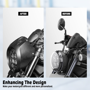 Cubierta de faro delantero de motocicleta XXUN, Deflector de viento para <span class=keywords><strong>Honda</strong></span> <span class=keywords><strong>Rebel</strong></span> CMX1100 CM1100 2021 2022 <span class=keywords><strong>2023</strong></span> 2024 2025 - Product Image 3