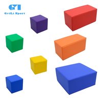 Éducation précoce 7 pièces éponge mousse Pit blocs de construction ensemble jeu doux pour les enfants