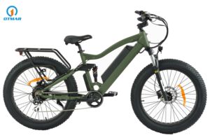 <span class=keywords><strong>OTM</strong></span> CE 26 pollici a trazione posteriore E bici a sospensione completa elettrico Fat Bike fuoristrada 1000W elettrica produttore OEM bicicletta elettrica - Product Image 3