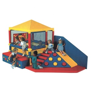 Équipements de jeu souples pour enfants, grande maison de jeux amusant, prix d'usine - Product Image 1