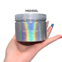Sheenbow arc-en-ciel étincelant 9D verre réfléchissant oeil de chat magnétique oeil de chat vernis à ongles Gel Pigment pour ongles