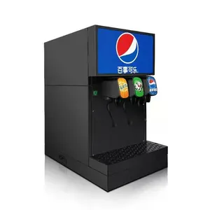 4 Ventile Softdrink Soda Dispenser Maschine/Cold Cola Dispens ing Equipment