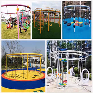 Équipement de <span class=keywords><strong>fitness</strong></span> multifonctionnel pour l'extérieur, balançoire circulaire pour les communautés et les parcs, équipement de divertissement pour les couloirs des enfants - Product Image 2