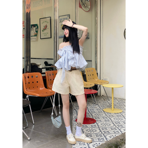 Shorts de sport pour femmes très vendus, haute respirabilité, nombreuses couleurs, style coréen, service OEM, fournisseur d'usine au Vietnam, qualité supérieure - Product Image 1