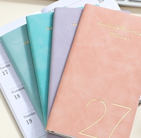 Agenda quotidien anglais 2027, planificateur 365 jours, carnet portable, journal, calendrier