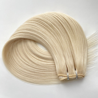 Extensions de cheveux brésiliens Remy 100% de bonne qualité, double trame, double tirage, couleur, longueur et poids personnalisables, marque privée, commande en gros
