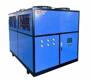 High Efficiency 120kw 130kw industrial air cooled water chiller