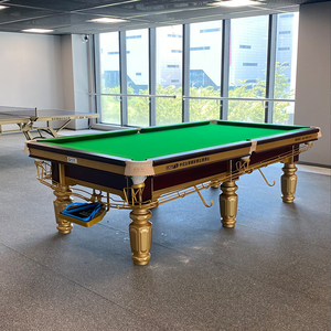 Meilleures ventes : Tables de billard avec tissu en cuir, design moderne, plateau en <span class=keywords><strong>ardoise</strong></span> <span class=keywords><strong>pour</strong></span> <span class=keywords><strong>craie</strong></span> de billard et bâton de ping-pong - Product Image 6