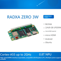 Carte de développement mini RADXA ZERO 3W Quad-Core avec puce RK3566 prenant en charge Android/Linux/Ubuntu