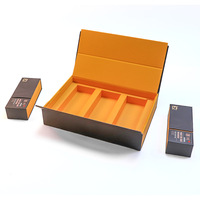 Boîte cadeau rigide en papier écologique personnalisée avec insert en mousse, impression offset pour fruits secs, bonbons, chocolat - Emballage en gros