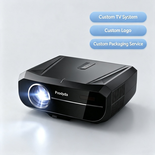 Direct Manufacturer 4K Android 11 Projector 1900 ANSI Lumens TOF Auto Focus Electric Lens 40W Speakers WiFi 6 Portable