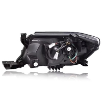 Feux de voiture pour Hilux VIGO, phares LED 2011-2014, feux de jour, clignotants, feux de route, ensemble de lentilles optiques