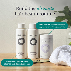 Suplemento para el Crecimiento del Cabello Posparto para Mujeres OEM con Biotina, Clínicamente Probado para Engrosar el Cabello y Reducir la Caída, 4 Cápsulas Diarias - Product Image 5