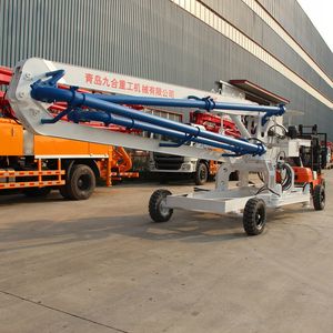 Bomba de Concreto Móvil JIUHE con Pluma Distribuidora para Colocación de Concreto de 15m 17m Tipo Rueda - Product Image 2