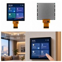Écran LCD TFT carré de 3,4 pouces, 480x480, interface RGB, écran de panneau de commande central pour maison intelligente