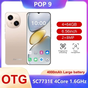 ZNNXECC POP9 4GB+64GB Teléfono Inteligente 4G con Gran Memoria, Compatible con Bandas de Frecuencia Globales, Pantalla HD, Inglés, Precio Bajo en Promoción - Product Image 6
