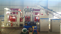 Machine automatique de fabrication de pavés en béton, machine à fabriquer des blocs creux, matériel de construction de maisons, machines de fabrication