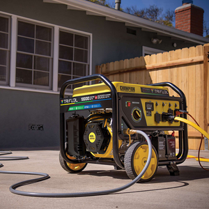 Nhà Vô Địch 100416 Phong Cách Mới 8000 Watt Tri Nhiên Liệu Xách Tay Máy Phát Điện 220 Đầu Ra 120V Để 240V 50Hz 60Hz - Product Image 2