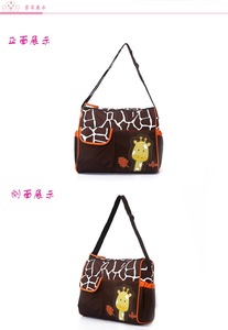 Sacola de fraldas com estojo de chupeta e troca de fraldas, grande viagem para os pais, bolsa multifuncional para bebês meninos, pacote de fraldas - Product Image 4