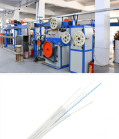 Cable de Fibra Óptica Paralelo de Alta Resistencia FTTH, 2 Hilos, 4/5 Hilos de Acero, FRP, No Metálico, para Exteriores e Interiores, SM, Aéreo, Telecomunicaciones, 1000m
