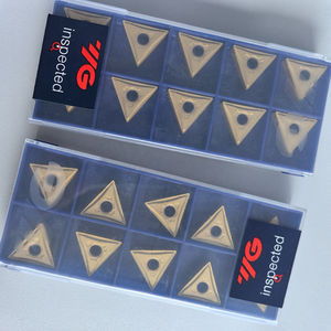 Outil de tournage CNC en carbure de tungstène YG-1s YG801, insert de coupe triangulaire TNMG160404-UF, revêtement PVD, OEM pour tour CNC - Product Image 5