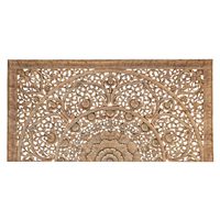 Tête de lit rectangulaire King Size murale en panneaux de particules sculptés à la main, mobilier moderne FANYIGE Z0866