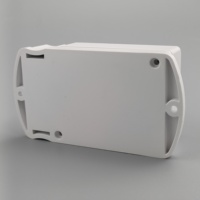 Interrupteur intelligent Wi-Fi avec boîtier en plastique ABS, double commande Tuya, protection IP54, boîte de jonction, surface sablée