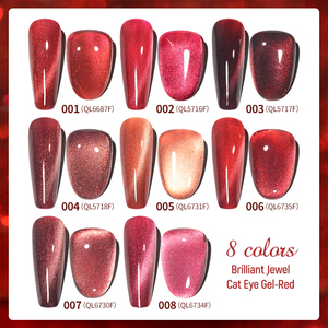 Vernis à ongles gel œil de chat professionnel R S Nail 10 ml, logo personnalisé OEM, sans HEMA, inodore, non toxique, vernis à ongles gel UV, tenue de 3 à 4 semaines - Product Image 5