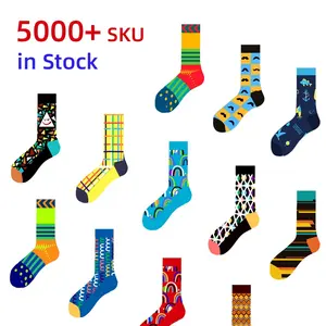 REMOULD mens fashion socks designer socks high quality for men art crazy socks with print pattern fancy cool