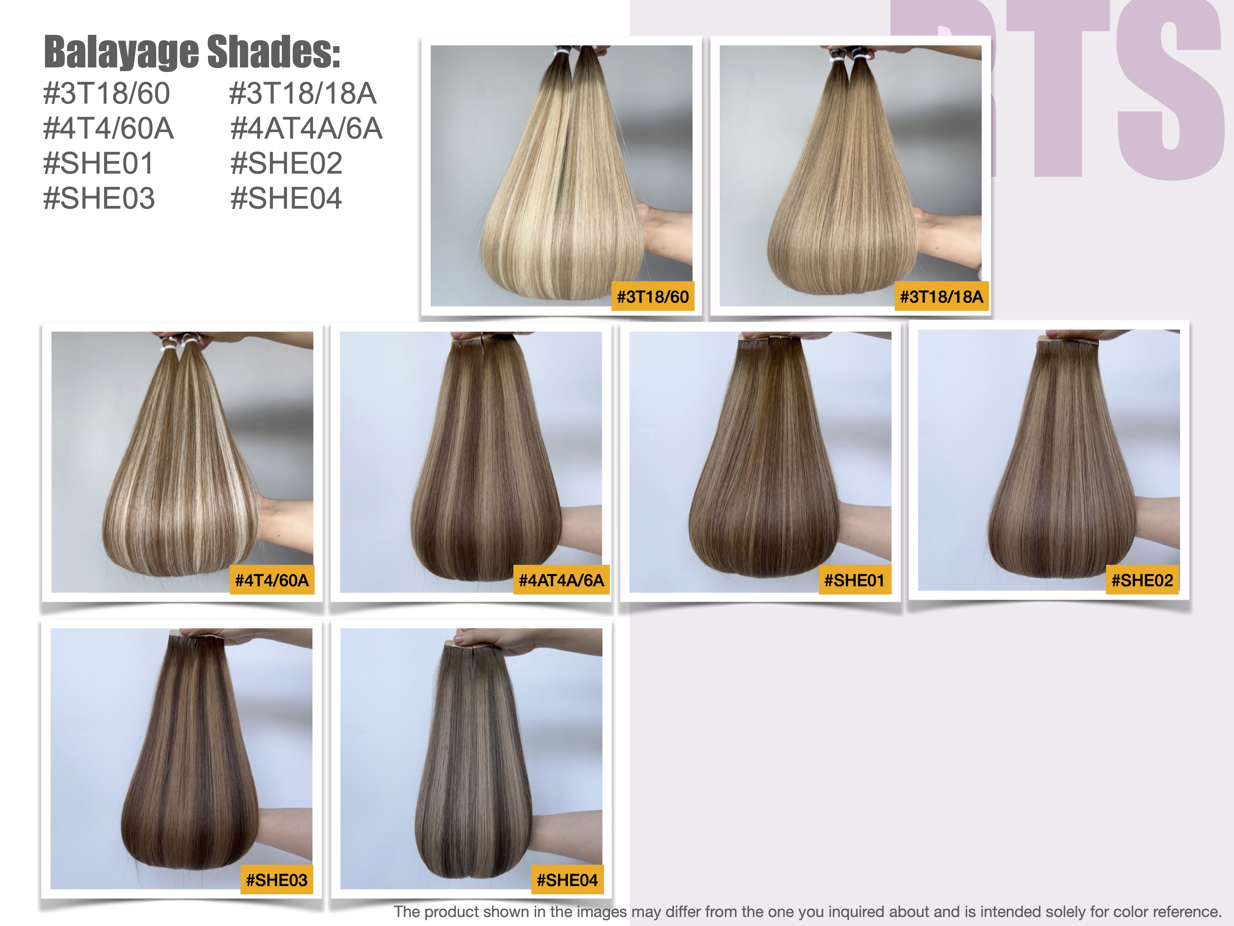 Premium Quality Cuticle Balayage I