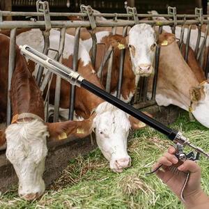Jarum suntik hewan Otomatis: pistol dosis nosel panjang untuk ternak, domba, dan Swine - Product Image 1