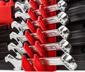 Strumento officina 1152X780mm mensola a muro 55 pz contenitori in plastica e scatole portautensili con accessori per foratura - Product Image 3