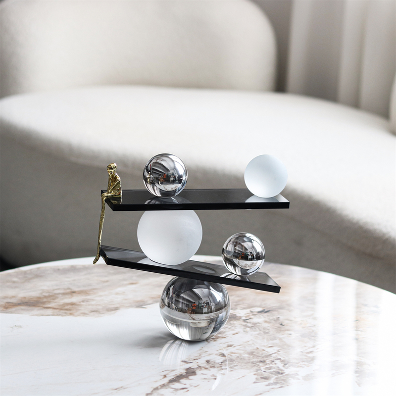 2024 Hot Crystal Balance Thinker Tabletop