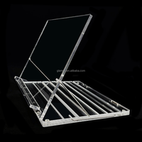 Waterdale personnalisé Lucite pliable juif Judaica Zstander coran affichage Shtender acrylique support livre support