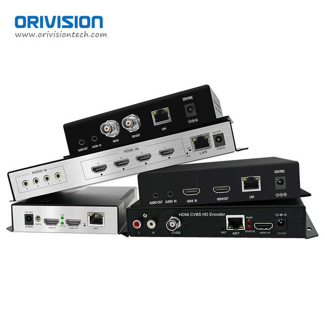 ORIVISION HEVC H.265 HDMI IPTV Encoder 1080P 4K RTSP SRT Video Encoder for Live Streaming