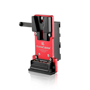 Adattatore di Alimentazione DC Alvins da NP-F a V-Mount con Display e USB-C PD 36W per F550/F750/F970 Serie <span class=keywords><strong>L</strong></span> Atomos - Product Image 2