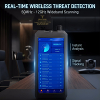 Détecteur de signal TSCM portable Averguard VSD-0619T |   Détection de jonction non linéaire 2,4 GHz |   Détecteur sans fil d'appareils d'écoute et de surveillance
